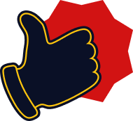 Thumbs up illustration