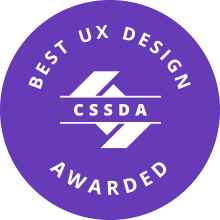 CSSDA award Best UX design