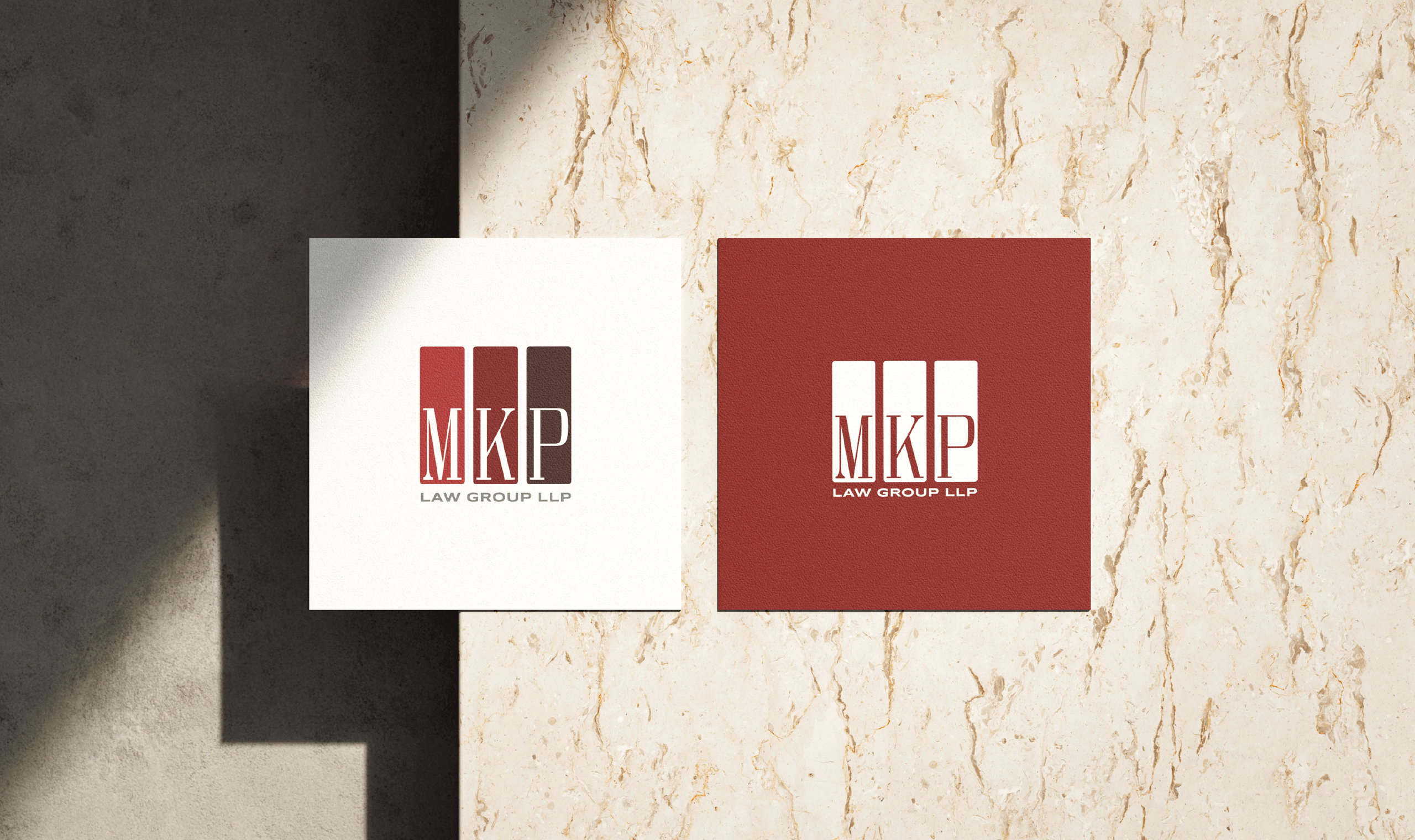Two square logos for