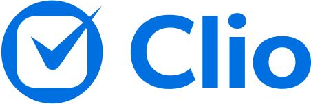 Clio law firm CRM logo
