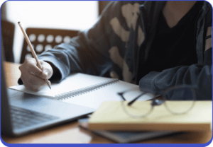 Attorney reviewing law firm content for compliance